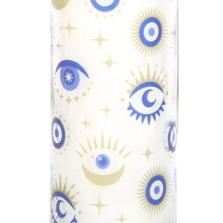Świeca rytualna „All Seeing Eye White Sage” – biała szałwia, ochrona i oczyszczenie. 70h palenia, idealna do medytacji i rytuałów duchowych.
