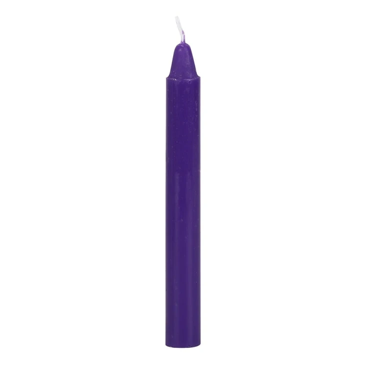 Fioletowe świece rytualne Magic Spell Candles Prosperity (12 szt.) – przyciągaj dobrobyt, obfitość i duchową harmonię. Idealne do magii sukcesu.
