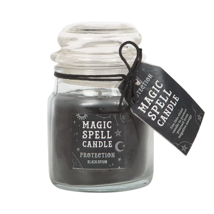 Świeca Magic Spell Candle „Protection” – czarna świeca ochronna