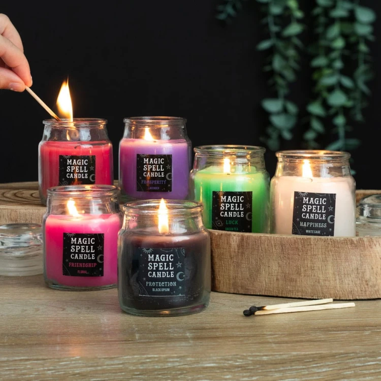 Cała seria świec Magic Spell Candle