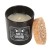 Świeca zapachowa „Spell Bound” o aromacie frankincense w czarnym szkle z korkowym wieczkiem i gotyckim designem. Idealna do medytacji, rytuałów i relaksu. Czas palenia ok. 21 h.