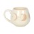 Kubek ceramiczny 500 ml z fazami księżyca. Subtelny design wax resist. Kolekcja Phase de Lune. Do mikrofalówki i zmywarki. Idealny na prezent.