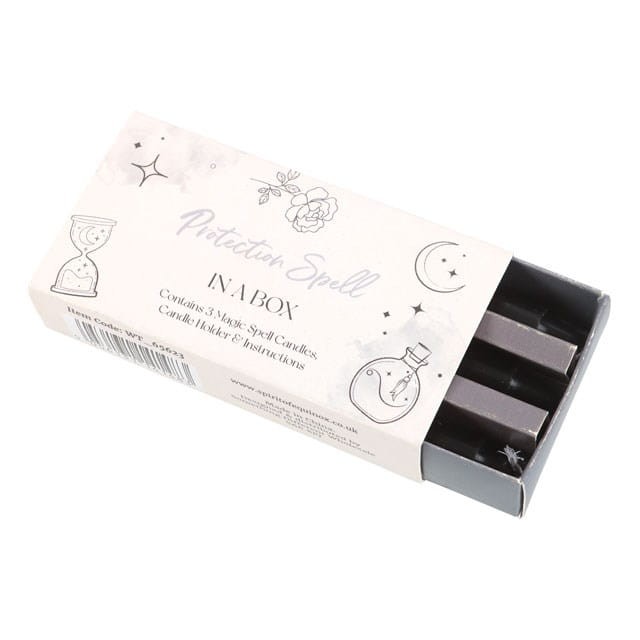 Czarne świece do rytuałów ochronnych – magiczne narzędzie do pracy z energią.