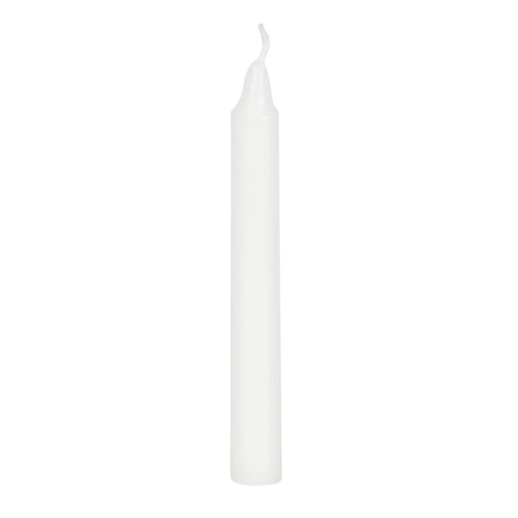 Białe świece rytualne Magic Spell Candles Happiness (12 szt.) – przyciągają szczęście, radość i harmonię. Idealne do rytuałów, medytacji i afirmacji.