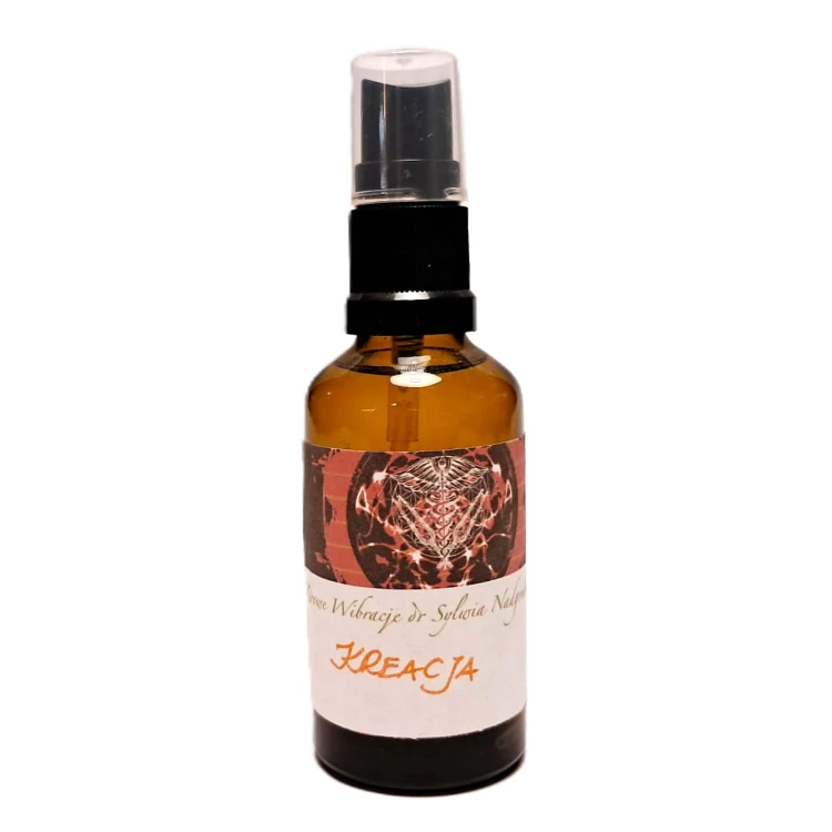 mgiełka kreacja 50 ml aromaterapia naturalna cytryna pomarańcza geranium energia twórczości