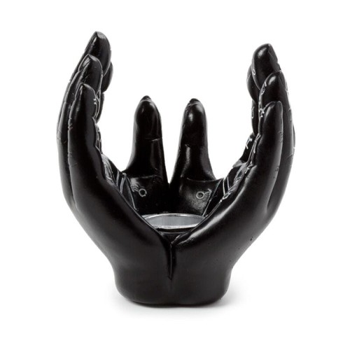 Popielnica na kadzidła „Otwarta Dłoń Tarot” – mistyczna kadzielnica z symbolami astrologicznymi. Idealna do rytuałów, medytacji i ochrony.