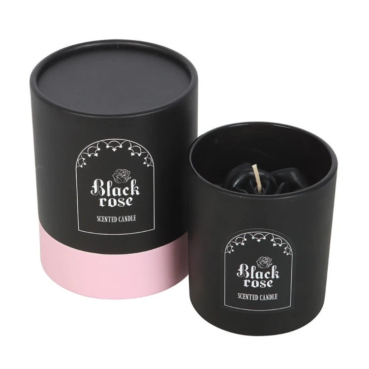 Black Rose – świeca zapachowa w kształcie czarnej róży. Zmysłowy aromat i gotycki design. Idealna do nastrojowego wnętrza lub na prezent.