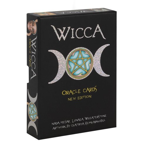 Wicca Oracle Cards – 33 magiczne karty inspirowane duchowością Wicca. Mistyczne ilustracje, symbole natury i przewodnik z interpretacjami.