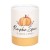 Jesienna świeca zapachowa Pumpkin Spice. Aromat dyni i przypraw korzennych w szkle z korkiem. 25 godzin przytulnego zapachu i ciepła.