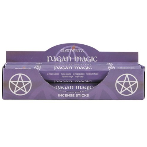 Opakowanie kadzidełek Pagan Magic marki Elements z symbolem pentagramu