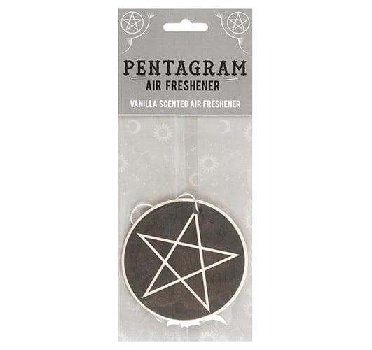 Odświeżacz powietrza Pentagram o zapachu wanilii w stylu gothic