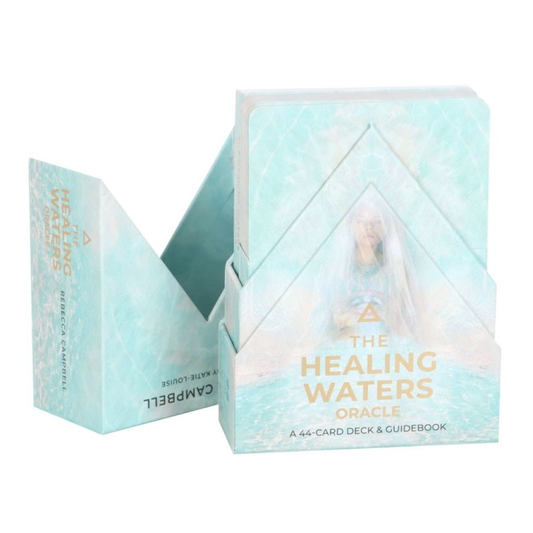 Karty i przewodnik z zestawu The Healing Waters Oracle