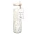 Świeca rytualna Mystical White Sage – oczyszczająca świeca w szkle z symbolami alchemicznymi.