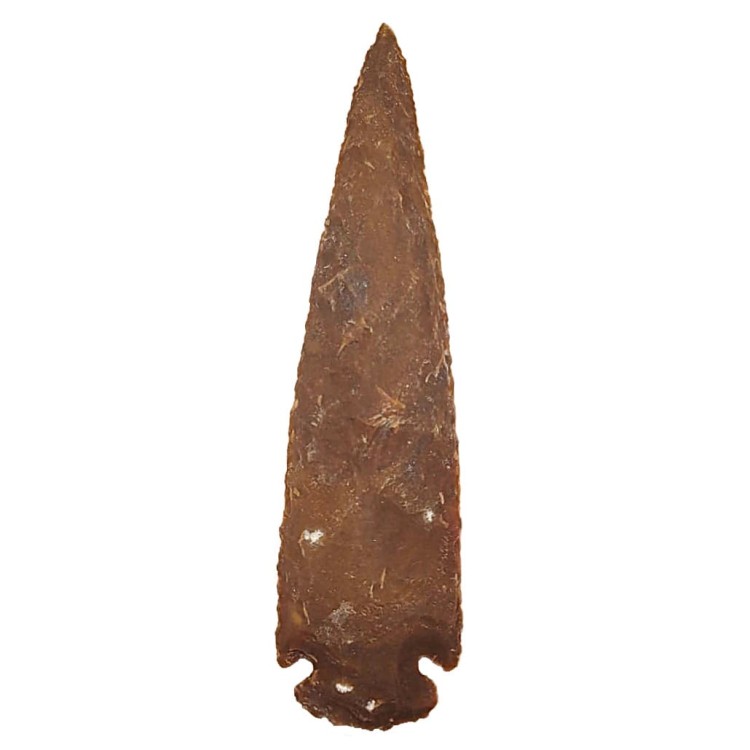 Grot z naturalnego agatu 94 g – ochronny amulet stabilizacji o ziemistej barwie – Strefa 3.