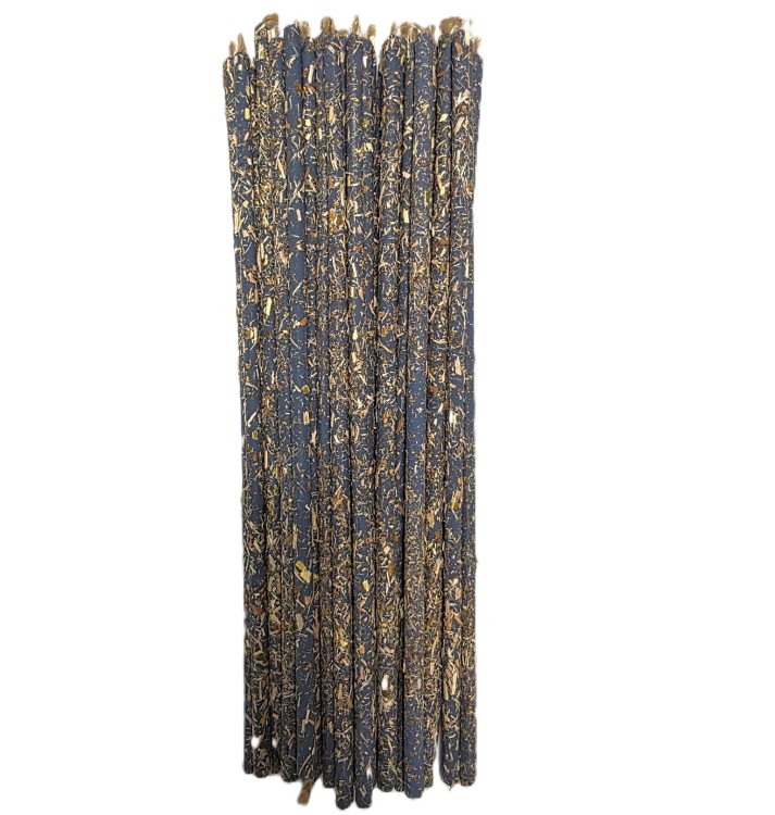 Cienka świeca cerkiewna UZDROWIENIE z korą wierzby – naturalna świeca intencyjna do modlitwy o zdrowie