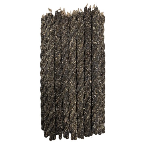 Kręcona świeca rytualna Oczyszczanie Ogólne z macierzanką, naturalna świeca magiczna