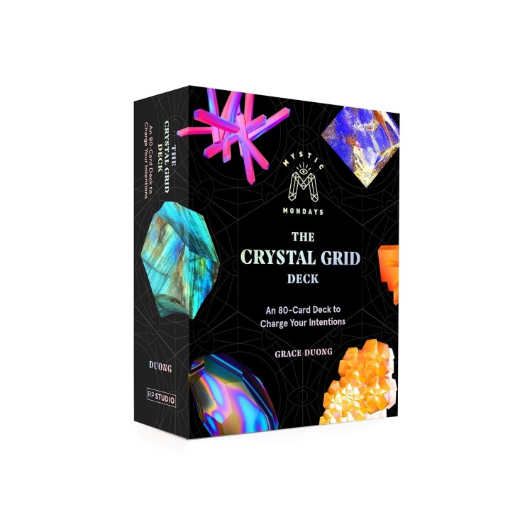 The Crystal Grid Deck – zestaw 80 kart z energią kryształów