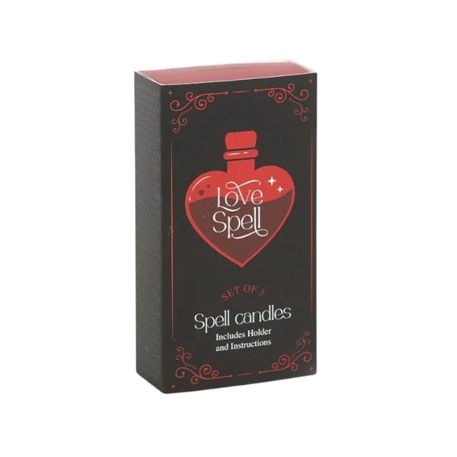 Zestaw świec rytualnych Love Spell