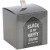 Świeca Black is My Happy Colour w ciemnym tle – rytuał dla dusz nocy.