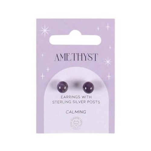 Kolczyki z naturalnego ametystu na srebrnych sztyftach próby 925 – symbol spokoju, redukcji stresu i wewnętrznej harmonii. Subtelne fioletowe odcienie dodają elegancji, wspierając relaks i równowagę każdego dnia.