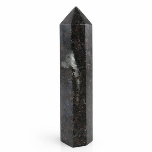 Antofyllit obelisk 20,5 cm 934 g – duży kamień ochronny premium Strefa 3