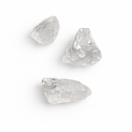 Naturalny kryształ górski 3,6–4,4 cm – surowy kryształ oczyszczający aurę i wzmacniający energię.