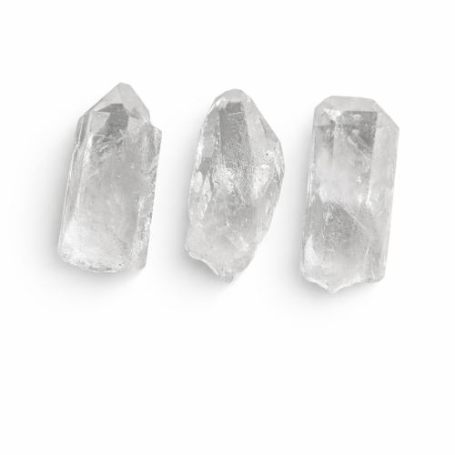 kryształ górski stożek polerowany z surową podstawą 7,5–9 cm naturalny kamień oczyszczający energię