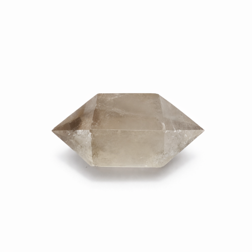 Kwarc Dymny „Filar Uziemienia” – Podwójny Szpic 9,5 x 5,5 cm / 261 g