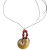 naszyjnik z naturalnym amonitem mistyczny amulet ochrony transformacji i harmonii