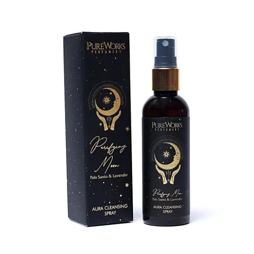 Spray do pomieszczeń Purifying Moon – palo santo i lawenda | Oczyszczenie, spokój, harmonia