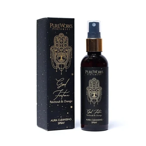 Spray do pomieszczeń Good Fortune – paczula i trawa cytrynowa | Szczęście, powodzenie, radość