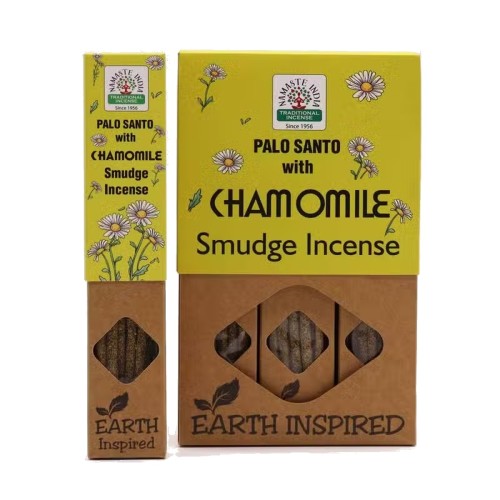 Kadzidełka Palo Santo z dodatkiem rumianku 25 g | Spokój, harmonia i wyciszenie