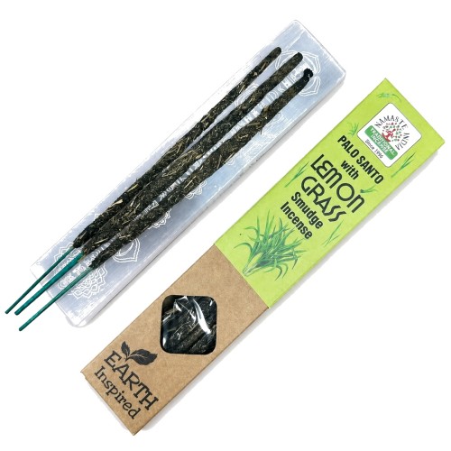 Kadzidełka Palo Santo z dodatkiem trawy cytrynowej 25 g | Energia, świeżość i sukces