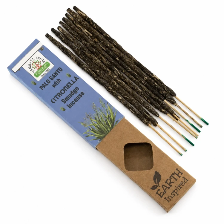 Kadzidełka Palo Santo z dodatkiem citronelli 25 g | Ochrona, świeżość i lekkość