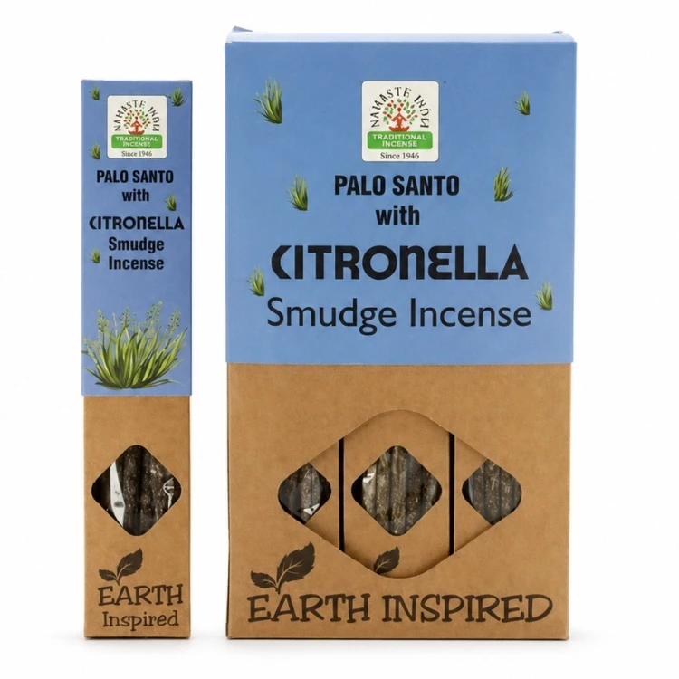 Kadzidełka Palo Santo z dodatkiem citronelli 25 g | Ochrona, świeżość i lekkość