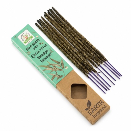 Kadzidełka Palo Santo z dodatkiem eukaliptusa 25 g | Witalność, świeżość i oczyszczenie