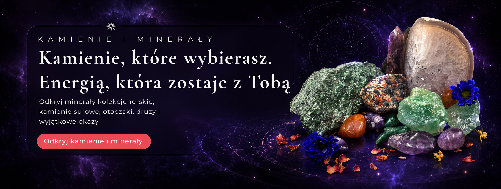KAMIENIE I MINERAŁY ciemny