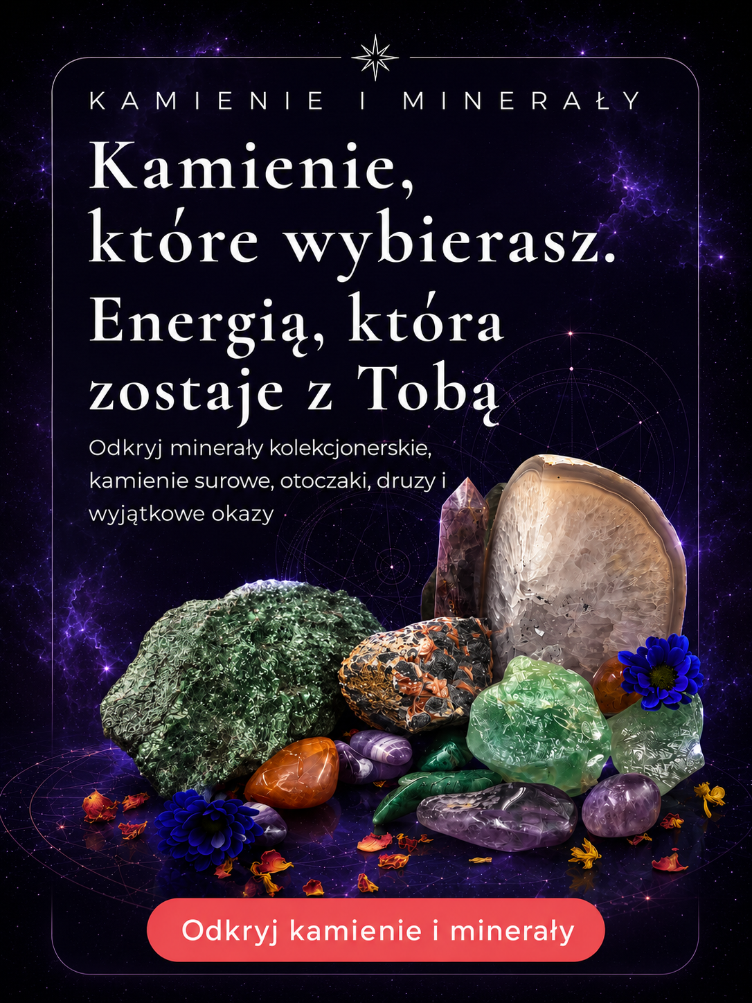 KAMIENIE I MINERAŁY ciemny